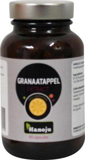 Granaatappel extract 450 mg van Hanoju : 90 capsules