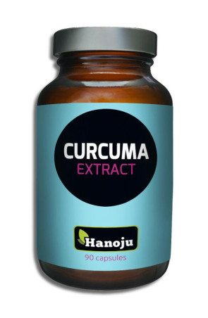 Curcuma extract 400 mg van Hanoju : 90 capsules