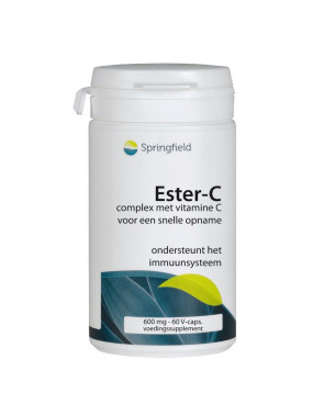 Ester C 600 mg bioflavonoiden van Springfield : 60 vcaps
