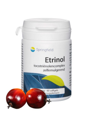 Etrinol tocotrienolen complex 50 mg van Springfield : 60 softgels