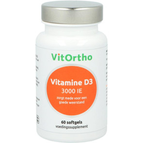 Vitamine D3 3000IE Vitortho 60 