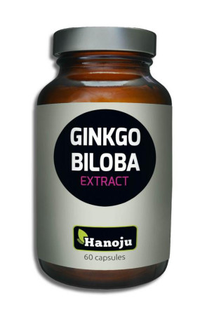 Ginkgo biloba extract 400 mg van Hanoju : 60 capsules