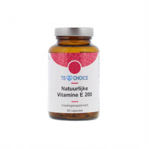 Vitamine E 200IE D alpha tocopherol van Best Choice : 60 capsules