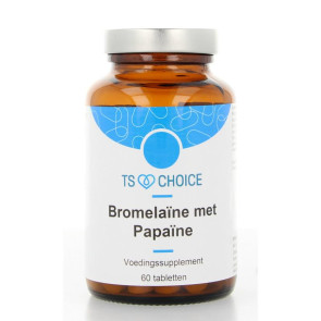 Bromelaine met papaine van Best Choice : 60 tabletten