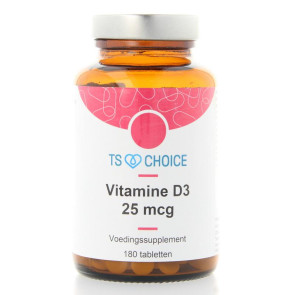 Vitamine D3 25 mcg van Best Choice : 180 tabletten