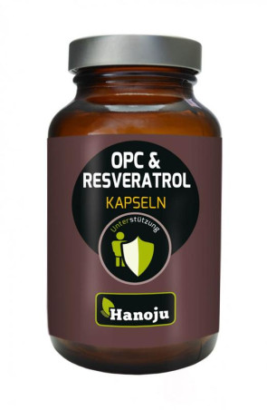 OPC resveratrol camu camu van Hanoju : 90 capsules