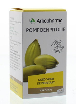 Pompoenpitolie van Arkocaps : 45 capsules