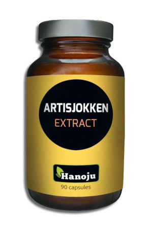 Artisjokken extract 500 mg van Hanoju : 90 vcaps