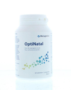 Optinatal van Metagenics : 60 tabletten