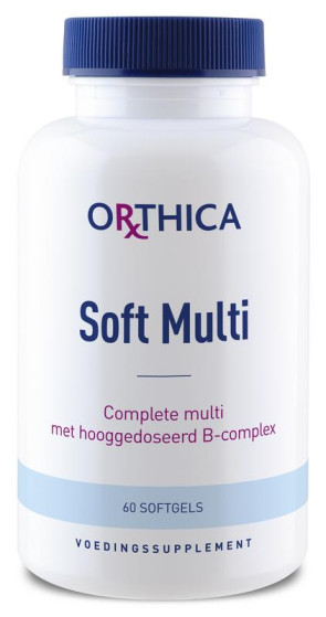 Soft multi van Orthica : 60 softgels