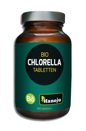 Bio chlorella 400 mg van Hanoju : 300 tabletten