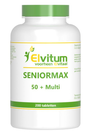Seniormax 50+ multi van Elvitaal : 200 tabletten
