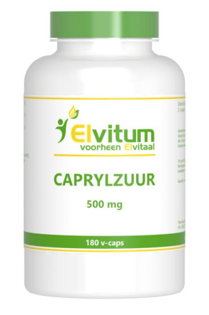 Caprylzuur 500 mg van Elvitaal : 180 vcaps