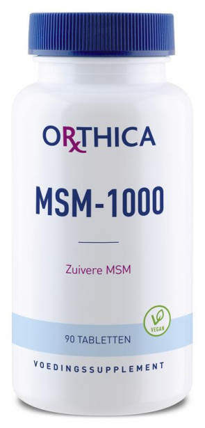 MSM 1000 van Orthica : 90 tabletten