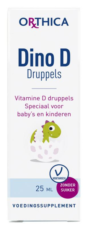 Dino D druppels van Orthica : 25 ml