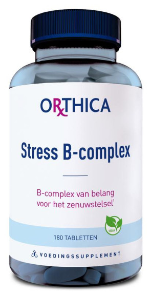 Stress B complex van Orthica : 180 tabletten