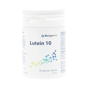 Luteine 10 van Metagenics : 30 capsules