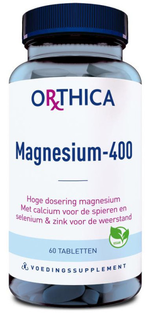 Magnesium 400 van Orthica: 60 stuks