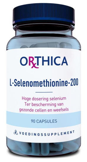 L-Selenomethionine 200 van Orthica : 90 capsules