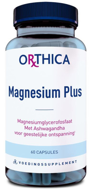 Magnesium plus van Orthica : 60 capsules
