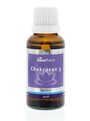 Chakrasan 5 van Sanopharm : 30 ml