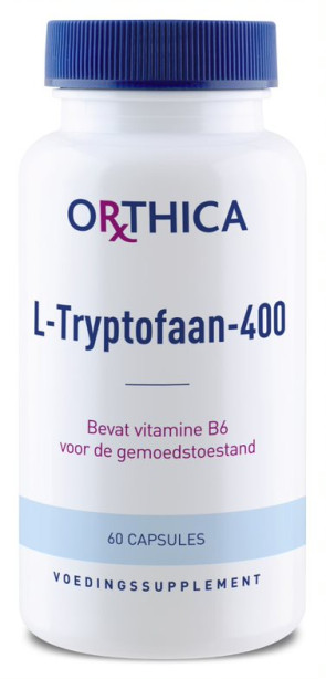 L-Tryptofaan 400 van Orthica : 60 capsules