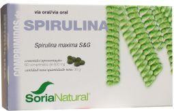 18-S Spirulina maxima 400 van Soria Natural : 60 tabletten