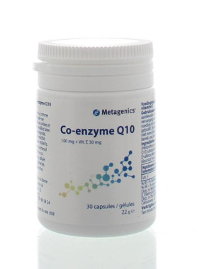 Co enzyme Q10 100 mg van Metagenics