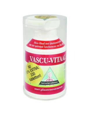 Vascu vitaal met plantenextracten van Oligo Pharma : 300 tabletten