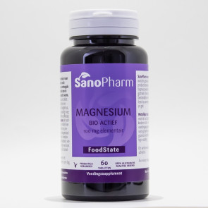 Magnesium 100 mg van Sanopharm : 60 tabletten
