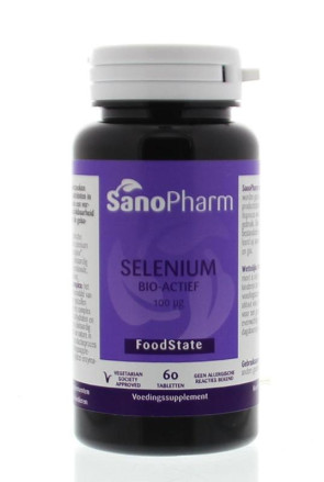 Selenium 100 mcg van Sanopharm : 60 tabletten ACTIE