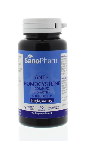 Anti-homocysteine complex foodstate van Sanopharm : 30 tabletten