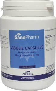Visolie van Sanopharm : 210 capsules