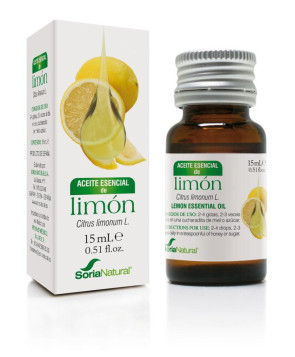 Citrus limonum essentiele olie van Soria Natural : 15ml
