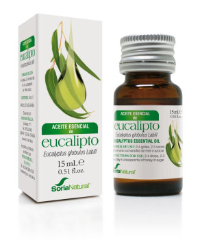 Eucalyptus globulus essentiele olie van Soria Natural : 15ml