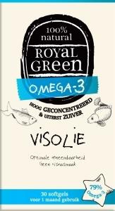Omega 3 visolie van Royal Green : 30 softgels