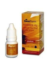 Vitamine D3 1000IE Emulsan van Sanopharm : 10 ml