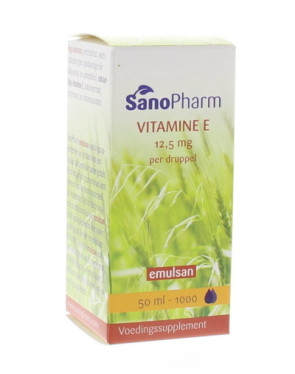 Vitamine E Emulsan van Sanopharm : 50 ml