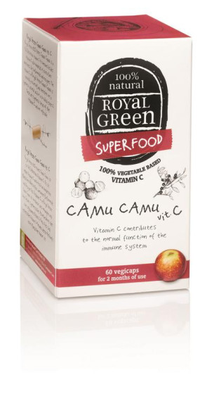 Camu camu vitamine C van Royal Green (60vcaps)
