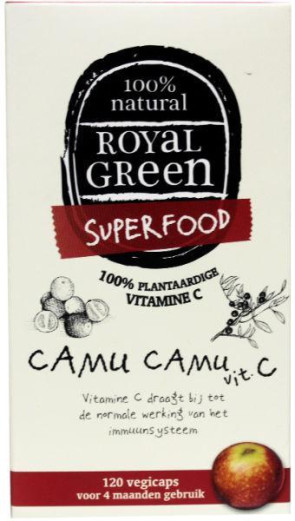 Camu camu vitamine C van Royal Green (120vcaps)