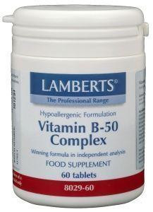 Vitamine B50 complex Lamberts