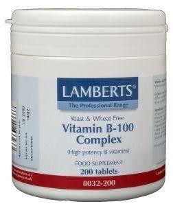 Vitamine B100 complex lamberts