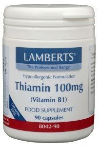 Thiamin 100 mg vitamine B1 Lamberts 90 