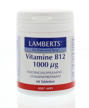 Vitamine B12 1000 mcg Lamberts 60 