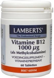 Vitamine B12 methylcobalamine 1000 mcg  Lamberts 60