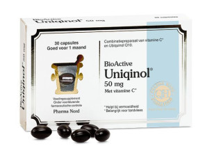 Bio active uniquinol Q10 50 mg van Pharma Nord : 30 tabletten