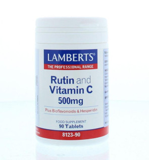 Rutine C & bioflavonoiden Lamberts 90