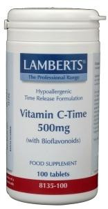 Vitamine C 500 time released & bioflavonoiden  Lamberts100 