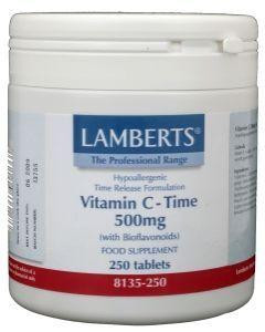 Vitamine C 500 time released & bioflavonoiden Lamberts 250
