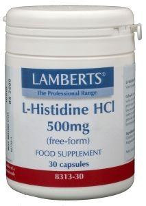 L-Histidine 500 mg Lamberts 30 
